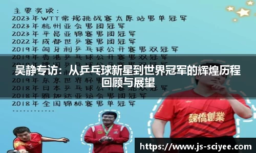 吴静专访：从乒乓球新星到世界冠军的辉煌历程回顾与展望